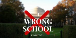wrong school